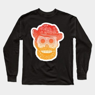 Dia de los muertos van gogh Long Sleeve T-Shirt